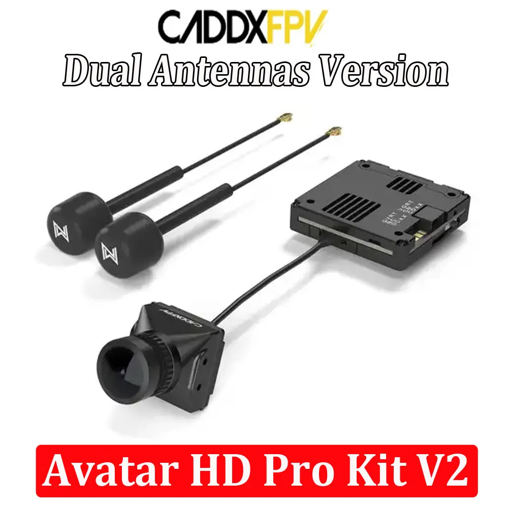 Caddx 워크스네일 아바타 HD V2 키트 또는 프로 - Walksnail Avatar Hd Kit V2 32Gb 리뷰 및 가격